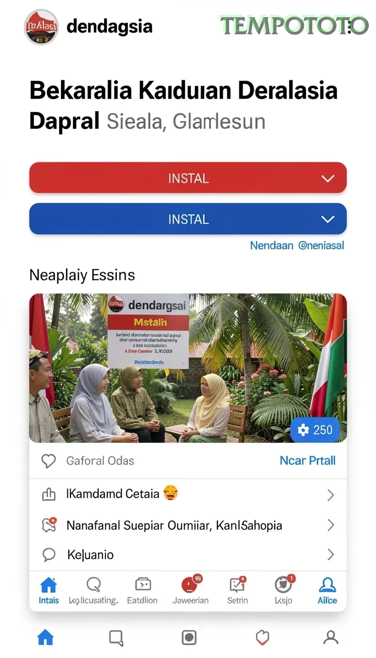 Galeri pratinjau visual tempototo build APK resmi terbaru